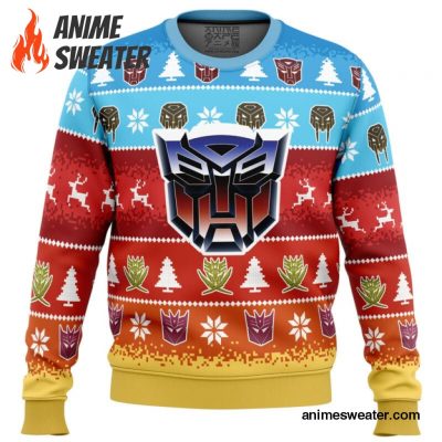 Transformers Ugly Christmas Sweater