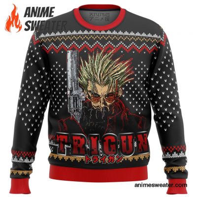 Trigun Vash Emblem Ugly Christmas Sweater