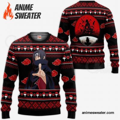 Uchiha Itachi Ugly Christmas Sweater Akt Anime Xmas Gifts