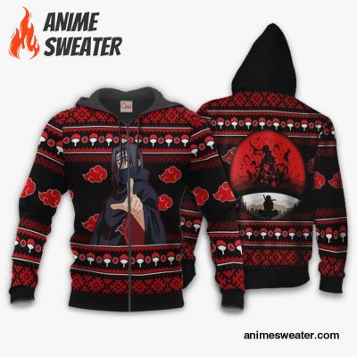 Uchiha Itachi Ugly Christmas Sweater Akt Anime Xmas Gifts