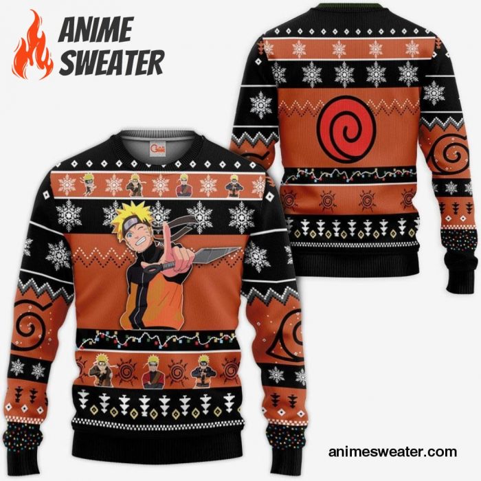 Uzumaki Ugly Christmas Sweater Xmas Gifts Idea