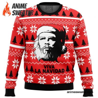 Viva La Navidad Che Guevara Ugly Christmas Sweater