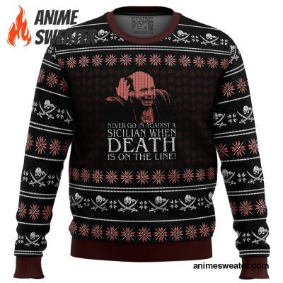 Vizzini The Princess Bride Ugly Christmas Sweater