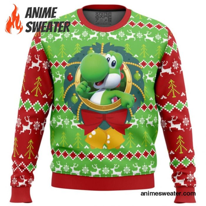 Yoshi Super Mario Ugly Christmas Sweater