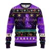 FontBlackPantherChritsmasPurplemkup - Anime Sweater Store