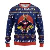 FontMyHeroAcademiaAllMightmkup - Anime Sweater Store