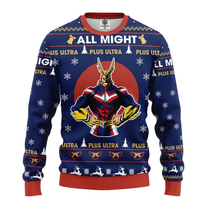 FontMyHeroAcademiaAllMightmkup - Anime Sweater Store