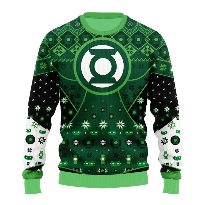 Green lantern 1 - Anime Sweater Store