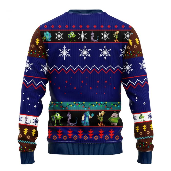 SweaterBackMonstersUniversitymkup - Anime Sweater Store