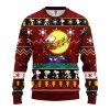 SweaterFrontSnoopyRedmkup - Anime Sweater Store