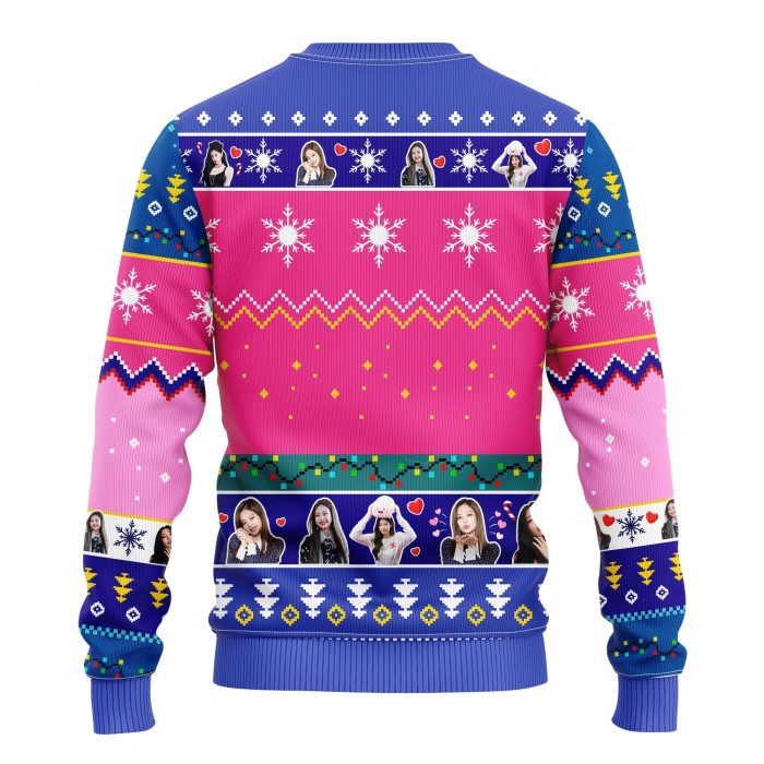 backJennyBlackpinkChristmasmkup - Anime Sweater Store