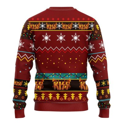 backKissBankchristmasmkup - Anime Sweater Store