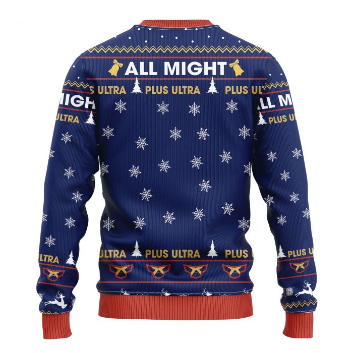 backMyHeroAcademiaAllMightmkup - Anime Sweater Store