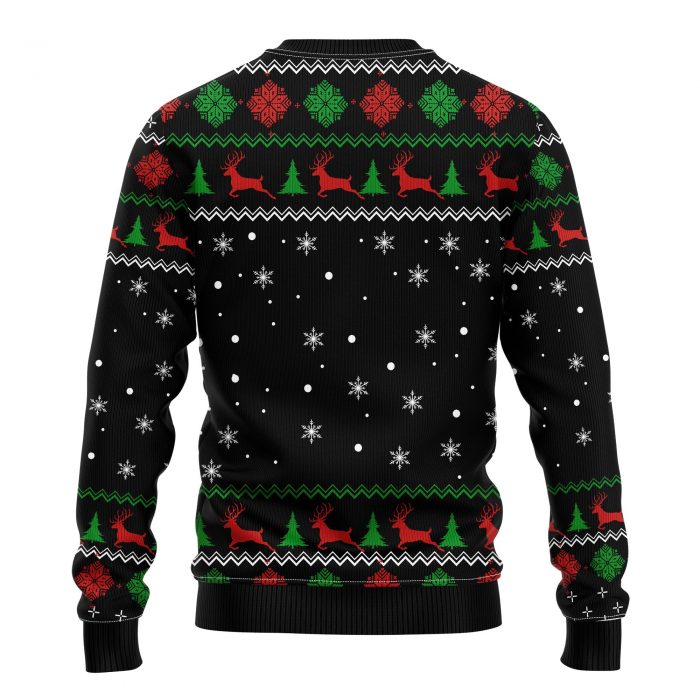 backbabyyodachristmasjumpermkup - Anime Sweater Store