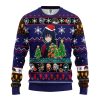 fontDemonSlayerCharactersGiyuTomiokaChristmasmkup - Anime Sweater Store