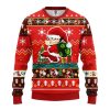 fontDragonBallRedChristmasmkup - Anime Sweater Store