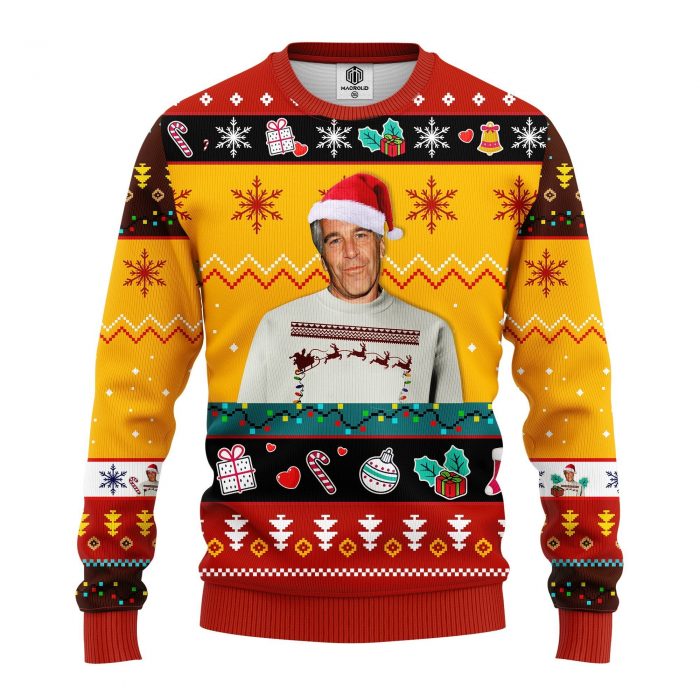 fontEpsteindidn tkillhimselfchristmasmkup - Anime Sweater Store