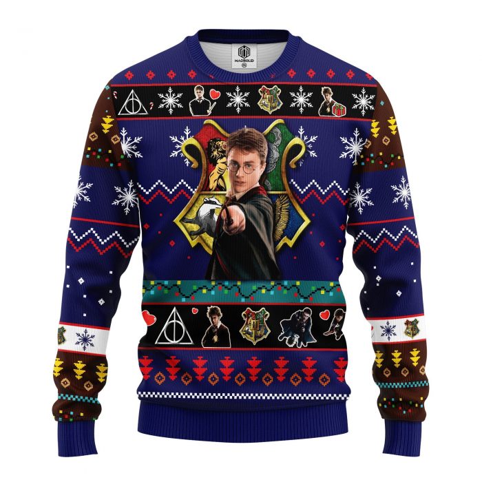 fontHarryPotterChristmasmkup - Anime Sweater Store