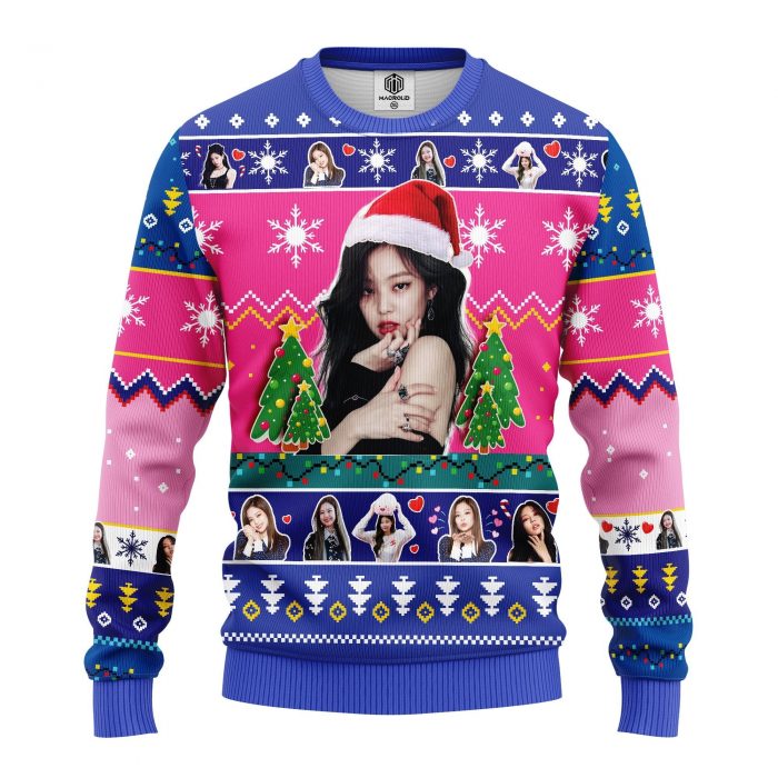 fontJennyBlackpinkChristmasmkup - Anime Sweater Store