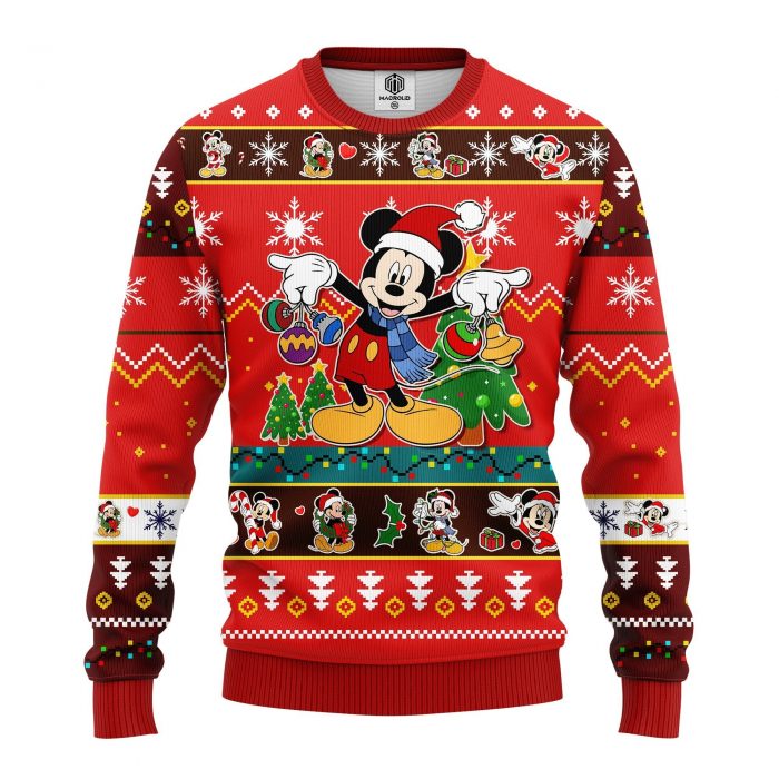 fontMickeyChristmasmkup - Anime Sweater Store