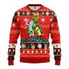 fontRickAndMortyRedChristmasmkup - Anime Sweater Store