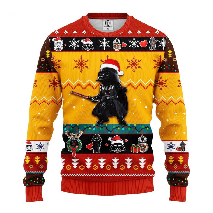 fontStarWarsChristmasYellowmkup - Anime Sweater Store