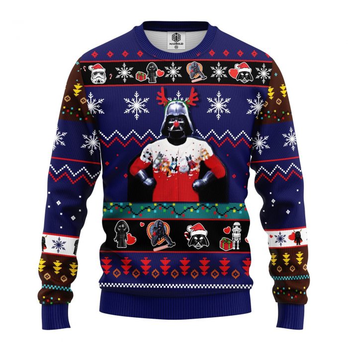 fontStarWarsChristmasmkup - Anime Sweater Store