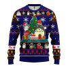 fontTotoroBlueChristmasmkup - Anime Sweater Store