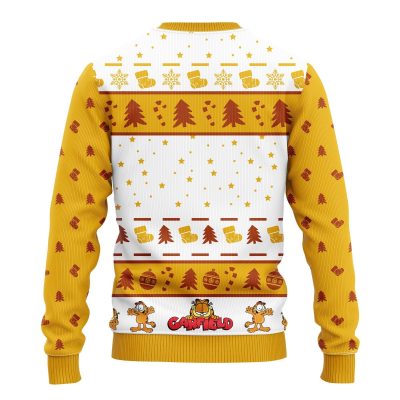 garfield ugly christmas sweater amazing gift idea thanksgiving gift 690487 - Anime Sweater Store