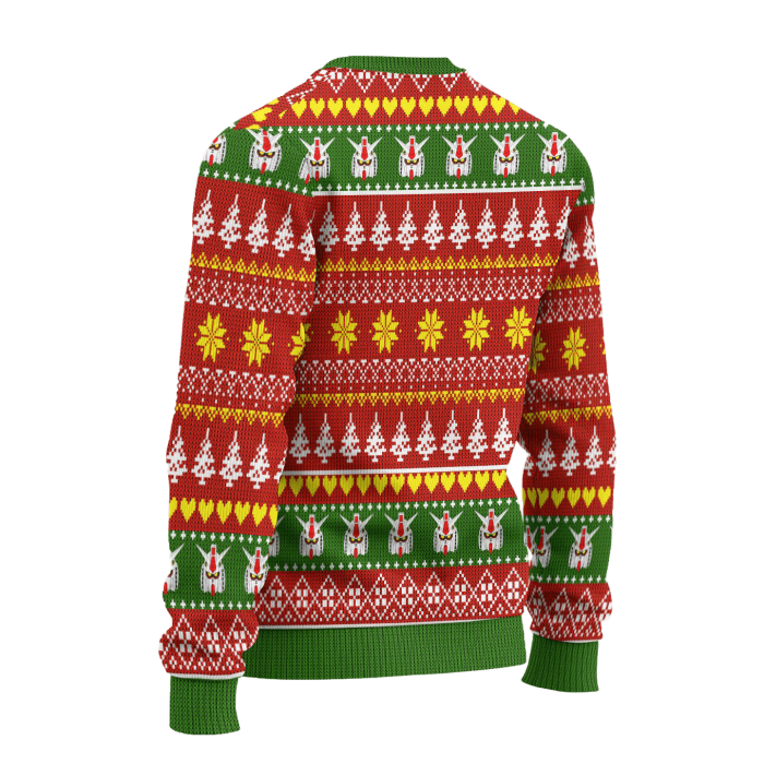 gundam anime ugly christmas sweater custom santa xmas gift 143983 - Anime Sweater Store