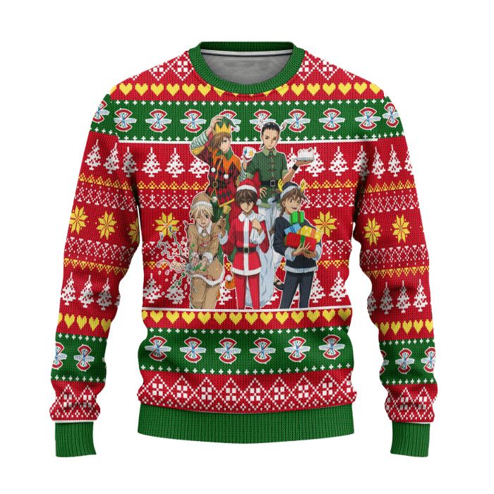 gundam team anime ugly christmas sweater custom xmas gift 899431 - Anime Sweater Store