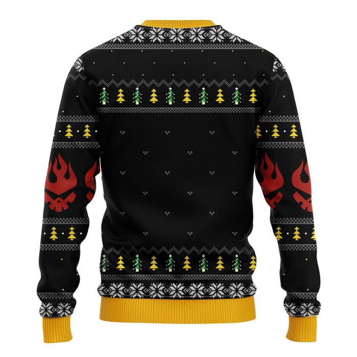 gurren lagann kamina ugly christmas sweater amazing gift idea thanksgiving gift 910593 - Anime Sweater Store