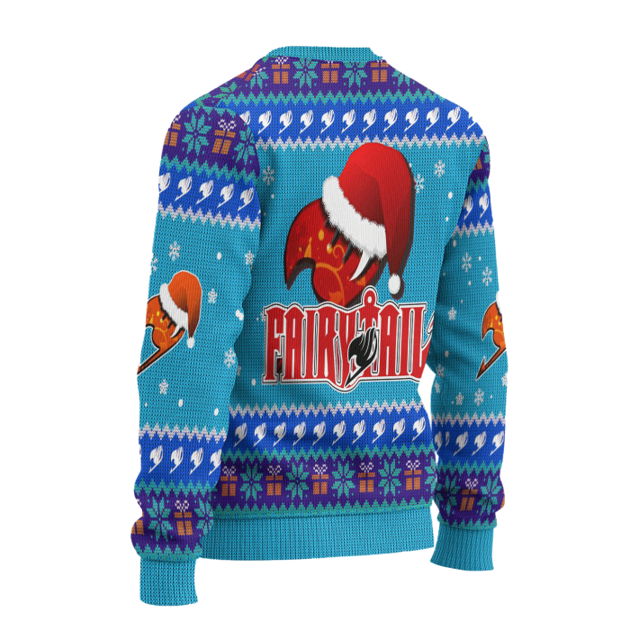 happy anime ugly christmas sweater custom fairy tail xmas gift 586528 - Anime Sweater Store