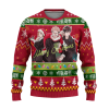 jujutsu kaisen ugly christmas sweater custom xmas gift 660516 - Anime Sweater Store