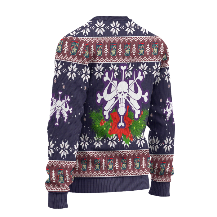 kaido one piece anime ugly christmas sweater xmas gift 548511 - Anime Sweater Store