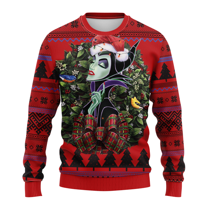 maleficentnoelSweatermc 06d5f210 ca4f 456b b24f 0395c1604417 - Anime Sweater Store