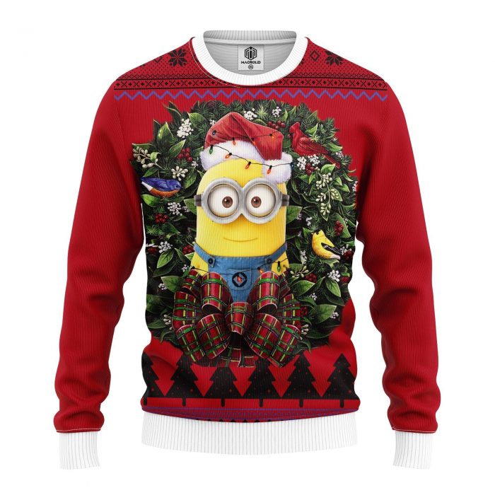 minion 2 noel mc - Anime Sweater Store