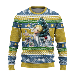 Historia Reiss Attack on Titan Anime Ugly Christmas Sweater Xmas Gift