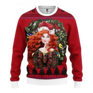 Brave Princess Noel Mc Ugly Christmas Sweater